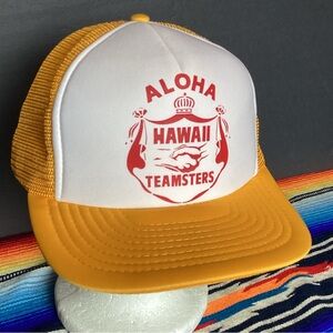 Vintage Sportcap Hawaii Teamsters Union SnapBack Trucker Hat